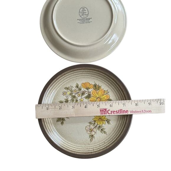 Salad Summer Morning Plates (3) Wallace Heritage Painted Desert Collection Boho - Picture 7 of 7